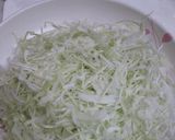 千切りキャベツをモリモリ食べようオムレツ作り方1写真