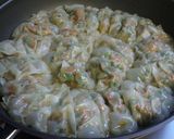 豚薄切り肉＋塩麹deにら赤ピーマン餃子作り方6写真