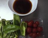 オムカツと野菜の煮浸し弁当作り方6写真