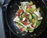 鶏肉と夏野菜のさっぱりレモンサラダ作り方7写真