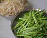 空芯菜ともやしのオイスターソース炒め作り方1写真