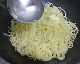 しらす干しと大葉のバター醤油パスタ!作り方3写真