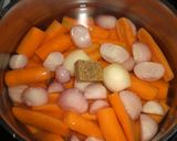 ニンジンが甘い♥食べるスープ作り方2写真