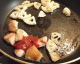 新潟弁当✿蓮根と鮭のかんずりケチャップ作り方6写真
