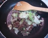 焼きうどんミートソース風作り方1写真