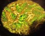 ロマネスコとイカアンチョビパスタ作り方4写真