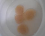 ホタテ（貝柱）とエノキと長ねぎの味噌汁作り方3写真
