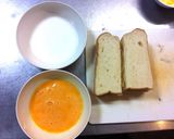 オレンジバターのフレンチトーストプレート作り方3写真