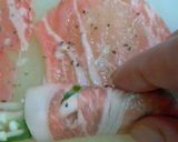 大葉とえのきの豚肉巻き☆特産品弁当作り方5写真