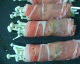 大葉とえのきの豚肉巻き☆特産品弁当作り方7写真