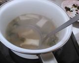 エリンギの味噌汁作り方2写真