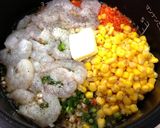 ♡炊飯器で簡単♪海老とピーマンのピラフ♡作り方3写真