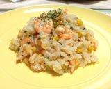 ♡炊飯器で簡単♪海老とピーマンのピラフ♡作り方4写真
