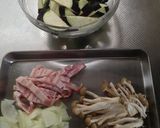 ナスとベーコンのアラビアータ作り方1写真
