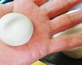 もちもち白玉団子とター菜の中華風スープ作り方4写真