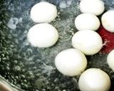 もちもち白玉団子とター菜の中華風スープ作り方8写真
