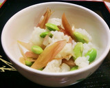 枝豆と茗荷ピクルスの和えもの*作り方6写真