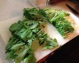 舞茸と水菜のカリカリベーコンサラダ作り方3写真