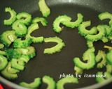 苦くない！ゴーヤのキムチチャンプル～❤作り方6写真