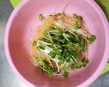 そうめんかぼちゃの酢橘ジュレ和え作り方4写真