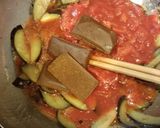 ナスのトマトパスタ作り方4写真