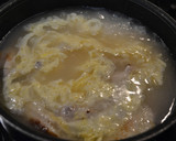 ほっとする味☆鶏とたまごのおかゆ作り方5写真
