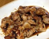 鶏もも肉のソテー。シャリアピン風作り方5写真