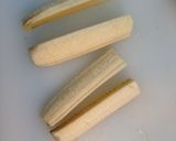チョコバナナ春巻き作り方1写真