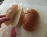 タルタル＆鶏ハムのバターロールサンド作り方1写真