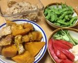 かぼちゃとごろごろお肉作り方5写真