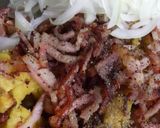 焼き芋とカリカリベーコンのサラダ作り方5写真