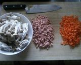 和風きのこチャーハン作り方1写真