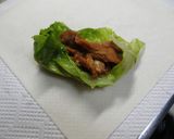レタスと焼肉巻き巻き★春巻き作り方3写真