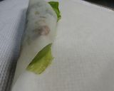 レタスと焼肉巻き巻き★春巻き作り方4写真
