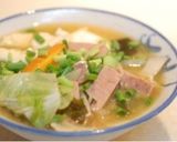 ウチナーンチュが作る具沢山な沖縄風味噌汁作り方11写真