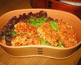 毎日のお弁当(23)たらのピーナッツ焼き作り方3写真