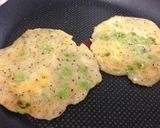 ☆ピリ辛☆枝豆チーズのパンケーキ作り方5写真