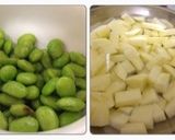 火不使用！枝豆ポテトサラダ〜わさび風味〜作り方1写真