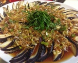 蒸しナスの薬味たっぷりネギソース作り方8写真