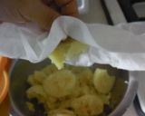 秋の味覚！柿&りんご入りポテトサラダ♬作り方5写真