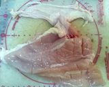 驚きの柔らかさ!鶏ムネ肉でbig唐揚げ作り方2写真