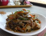 お弁当！彩り野菜と豚のピリ辛炒め♬作り方6写真