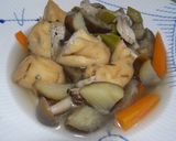 簡単♪たっぷり野菜の白だし煮つけ作り方4写真