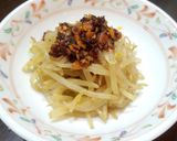 もやしのにんにく炒め作り方3写真