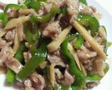 豚肉で☆チンジャオロース作り方5写真