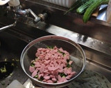 ゴーヤと魚肉ソーセージのかき揚げ作り方6写真