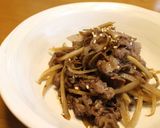 牛ごぼう〜ご飯がすすむおかず〜作り方6写真