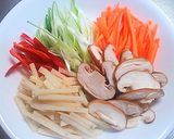 韓国風 春雨と野菜の和えもの＊サラダ作り方6写真