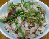 きんぴらごぼうリメイク☆きんぴらご飯作り方1写真