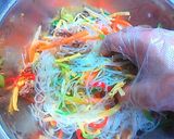 韓国風 春雨と野菜の和えもの＊サラダ作り方13写真